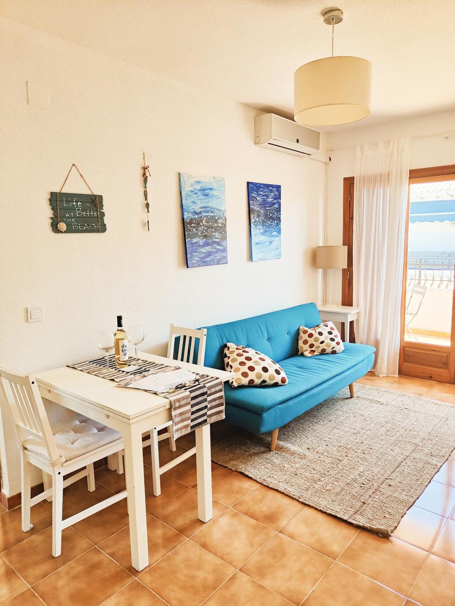 Blue House In Santa Pola Exterior foto