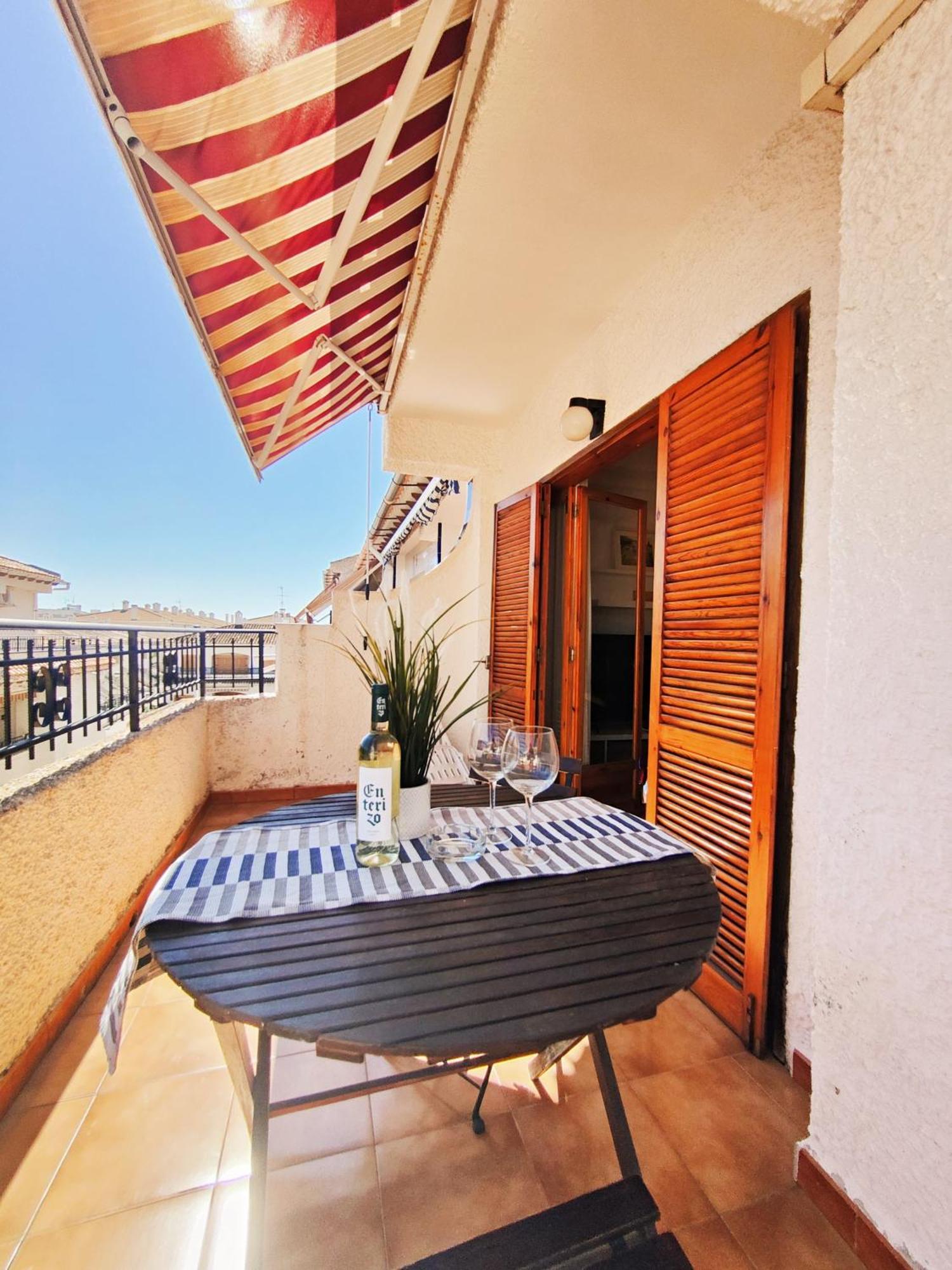 Blue House In Santa Pola Exterior foto